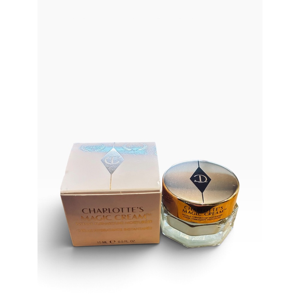 Charlotte Tilbury Charlotte's Magic Cream 15ml 0.5 oz Travel Size New in Box